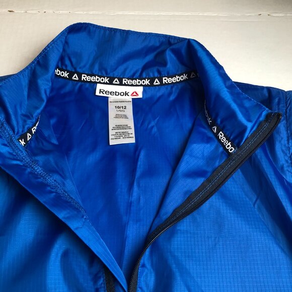 Reebook Pullover Windbreaker Jacket Size 10/12 - Picture 5 of 7